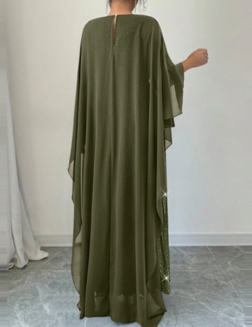 Rochie maxi Shein, verde