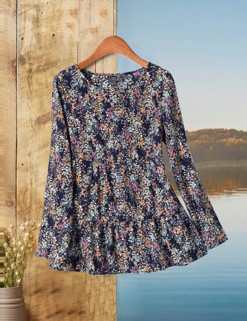 Bluză Emery Rose by Shein, mix culori