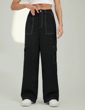 Pantaloni Shein, negru