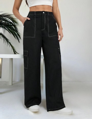 Pantaloni Shein, negru