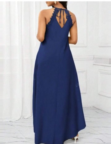 Rochie maxi Shein Curve+, albastru