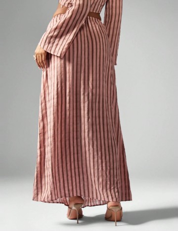 Fustă maxi Missguided by Shein, roz