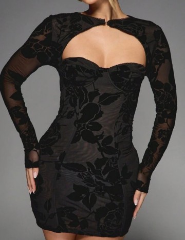 Rochie mini Missguided by Shein, negru
