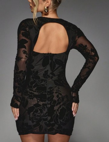 Rochie mini Missguided by Shein, negru