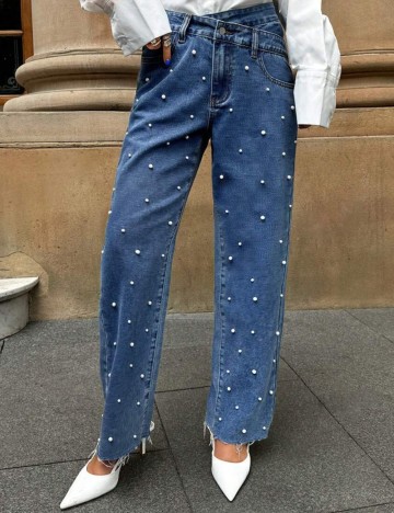 Jeans Shein, albastru