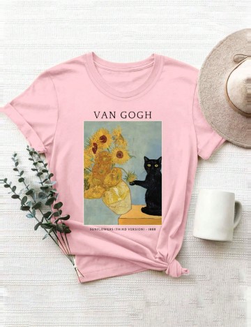 Tricou Shein, roz
