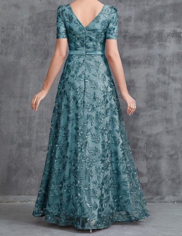 Rochie de ocazie Shein, turcoaz
