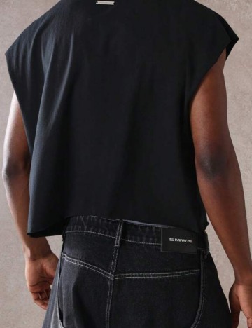 Tricou SUMWON by Shein, negru