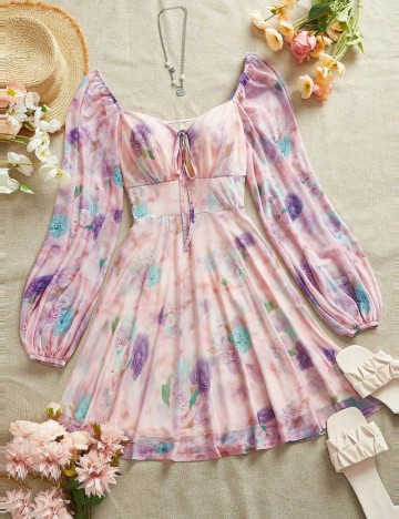 Rochie mini Shein, mix culori