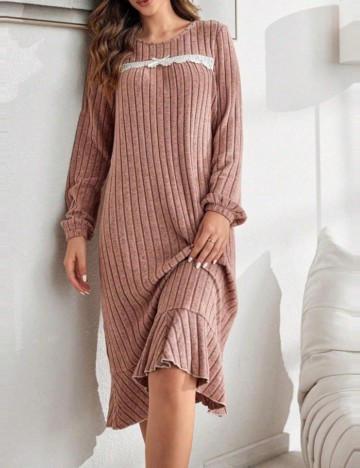 Rochie De Noapte Shein, roz