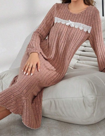 Rochie De Noapte Shein, roz