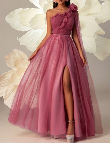 Rochie de ocazie Shein, roz