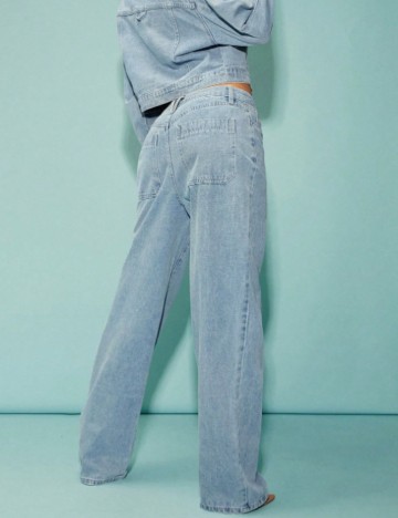 Jeans Shein, albastru