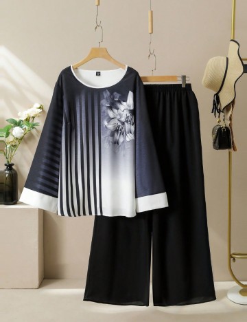 Compleu Shein Curve+, negru