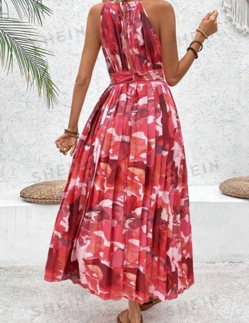 Rochie maxi Shein, mix culori