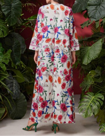 Rochie maxi Shein, mix culori