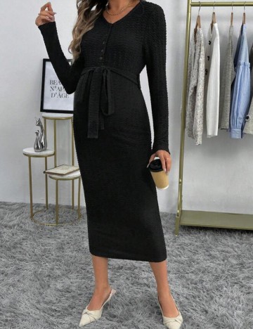 Rochie maxi Shein, negru