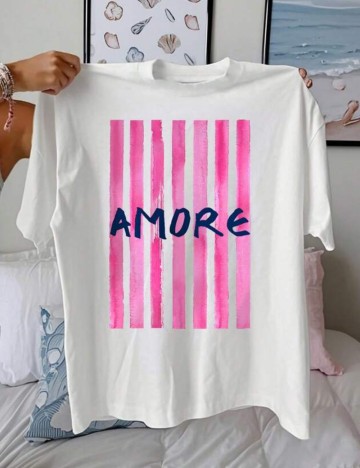Tricou Shein, alb