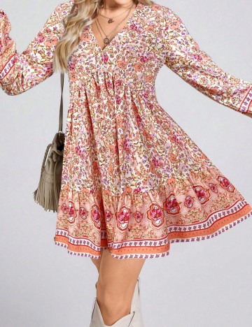 Rochie mini Shein, mix culori