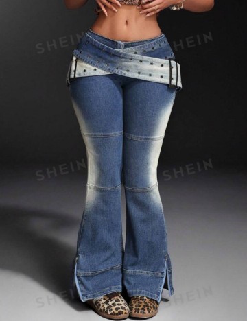 Jeans Shein, albastru