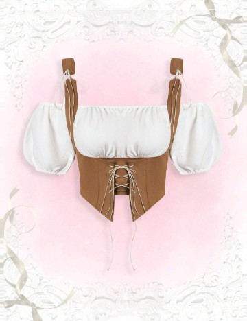 Top Shein Curve+, mix culori