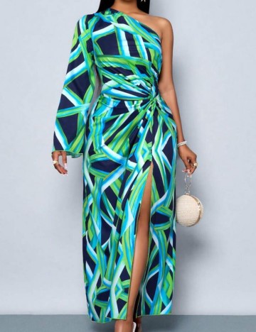 Rochie maxi Shein, mix culori