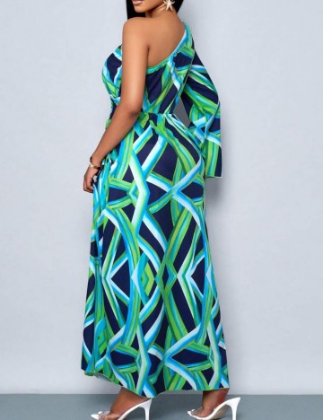 Rochie maxi Shein, mix culori