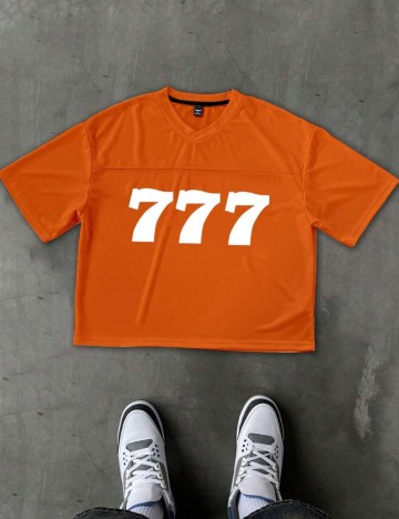 Tricou Shein, portocaliu
