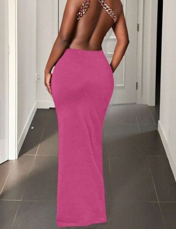 Rochie maxi Shein, roz