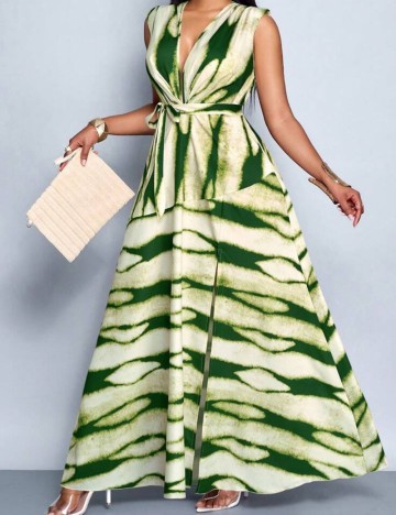 Rochie maxi Shein, mix culori