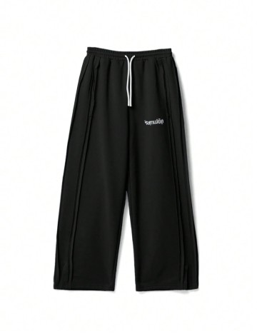 Pantaloni de trening SUMMON by SHEIN, negru