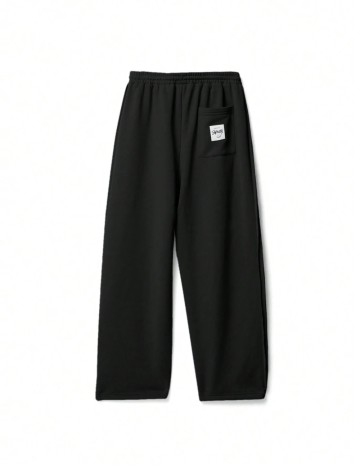 Pantaloni de trening SUMMON by SHEIN, negru