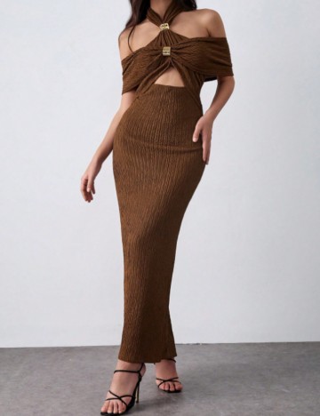 Rochie maxi Shein, maro