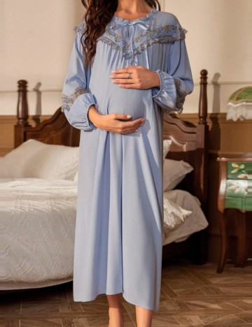 Rochie De Noapte Shein, albastru