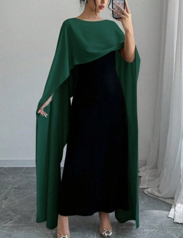 Rochie maxi Shein, verde