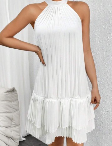 Rochie mini Shein, alb