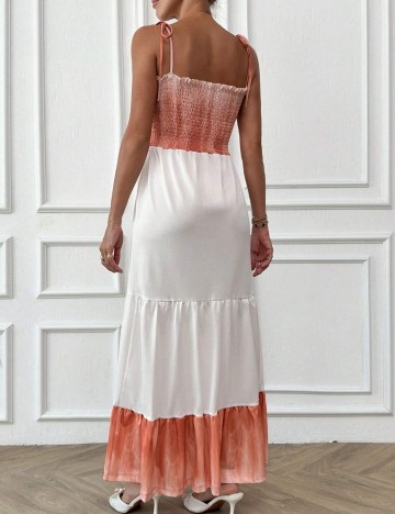 Rochie maxi Shein, mix culori