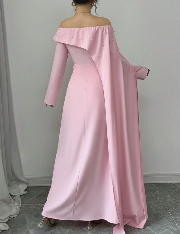 Rochie maxi Shein, roz