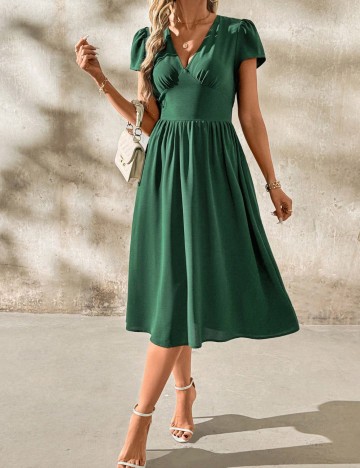 Rochie maxi Shein, verde