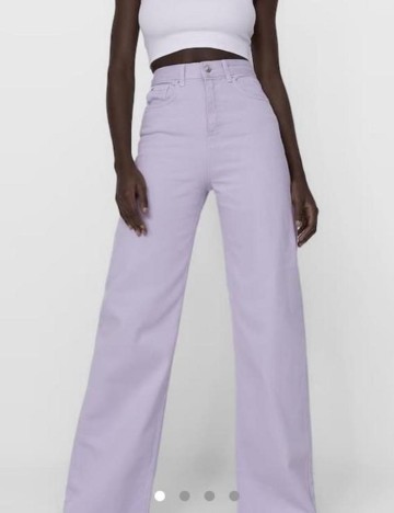 Jeans Stradivarius, lila