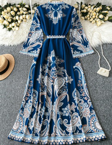 Rochie maxi Shein, albastru