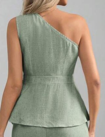 Top Shein, verde