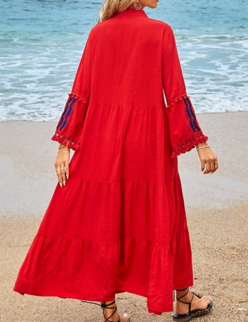 Rochie maxi Shein, roșu