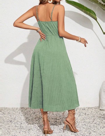 Rochie midi Shein, verde