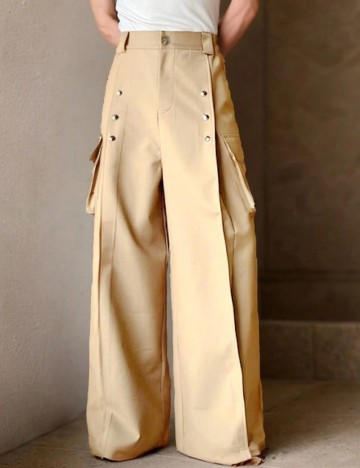Pantaloni Shein, crem