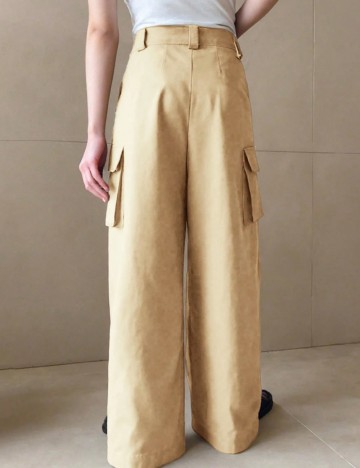 Pantaloni Shein, crem