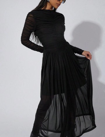 Rochie maxi Shein, negru
