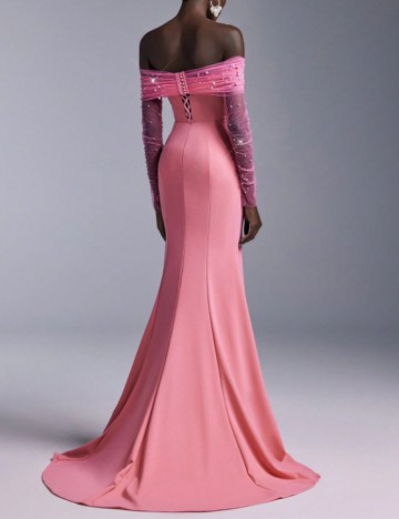 Rochie de ocazie Shein, roz
