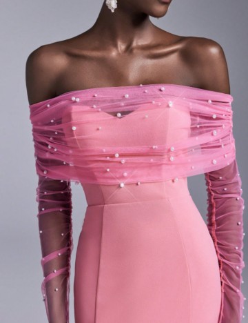 Rochie de ocazie Shein, roz