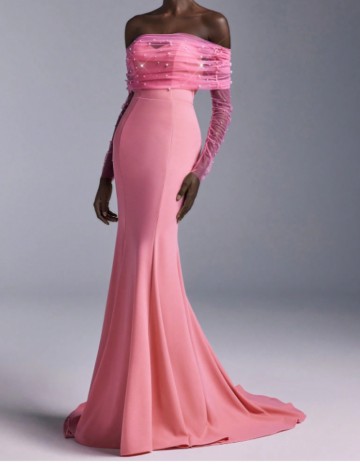 Rochie de ocazie Shein, roz